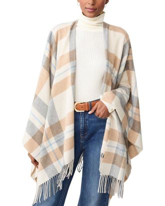 J.McLaughlin J.Mclaughlin Polina Wool-Blend Poncho