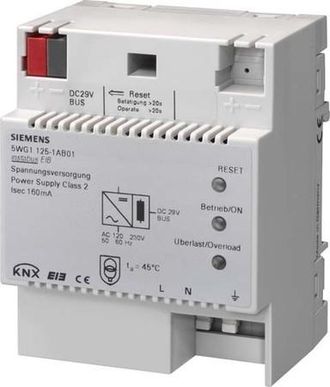 SIEMENS Fuente De Alimentaci&oacute;n Dc 29 V, 640 Ma, Con Salida Adicional Sin Estrangulamiento, 5wg11251ab22