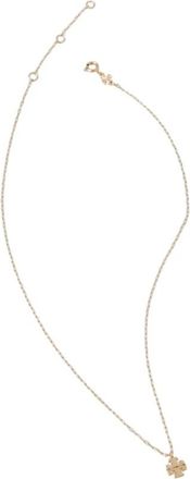 Tory Burch Icon Hanger Ketting - Dames - Kettingen - Geel - ONE Size - Accessoires