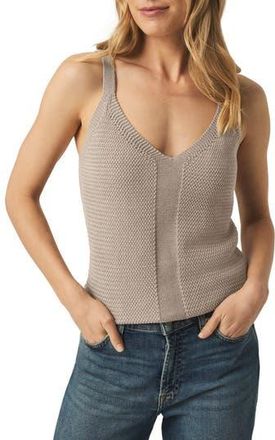 Splendid Banks V-Neck Sweater Tank in Fawn at Nordstrom Rack, Size X-Large