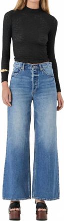 Rolla's Relaxed Sailor Long Cinch Swoon Jeans In Silverlake
