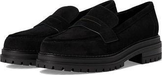 Calvin Klein Grant Womens Flat Shoes Black Suede : 8.5 M, Synthetic