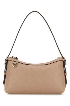 Gucci Light Pink GG Emblem small shoulder bag