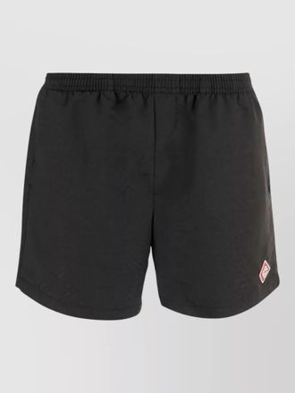Casablanca jacquard logo-print swim shorts