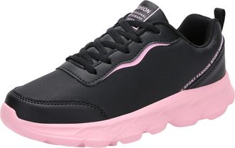 Generic 2026 Running Shoes Women Comfortable Thick Soled Sneakers Fashionable Mesh Breathable Casual Soft Travel (5.5) Pink