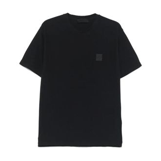 Stone Island Tops, Heren, Blauw, M, Katoen, Klassiek T-shirt