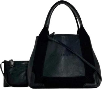 Balenciaga Pre-owned Vintage Tote Bag - Dames - Vintage Shopper - Zwart - ONE Size - Leer - Vintage