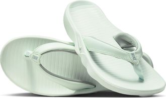 Nike Womens Marina Slides in Green | IH2381-300