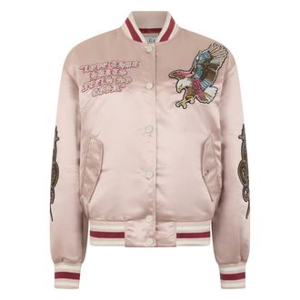 Philipp Plein Dames, Jassen, Roze, Maat: S Satijn