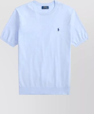 Polo Ralph Lauren knit crew neck sweater short sleeves