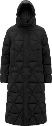 K-Way Ruenne Thermo Microfiber Jacket - Dames - Parka Jassen - Zwart - L - Leer - Jassen