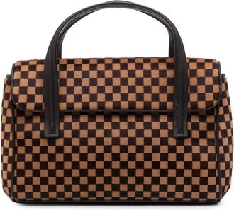 Louis Vuitton Borsa a mano Lionne con motivo Damier Sauvage 2003 - Marrone
