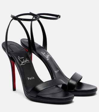 Christian Louboutin Miss Z 120 leather slingback pumps