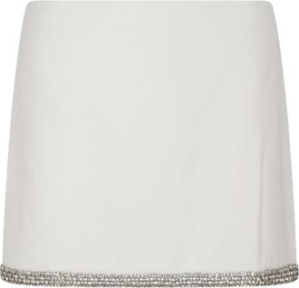 Alice & Olivia Minirok - Dames - Korte rokken - Wit - S - Rokken