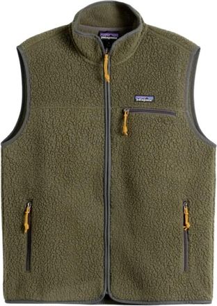 Patagonia Retro Pile Fleece Vest - Heren - Bodywarmers - Groen - XL - Polyester - Fitness