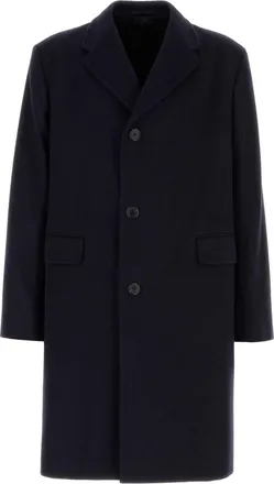 Prada Midnight Blue Wool Coat