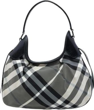 Burberry Borsa Hobo Brooklyn Pre-owned - - Pre-owned - Donna - Grigio - ONE SIZE