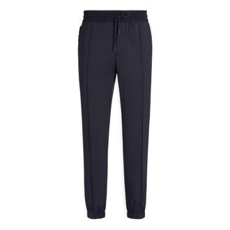 Ermenegildo Zegna Sweatpants, male, Blue, Size: 3XL High Performance Wool Joggers