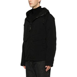 C.P. Company Goggle Hood Jacket - male - C.P. Company - Light Jackets - Black - L - Jackets