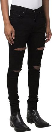 Amiri slim-fit Thrasher Plus zwarte denimjeans