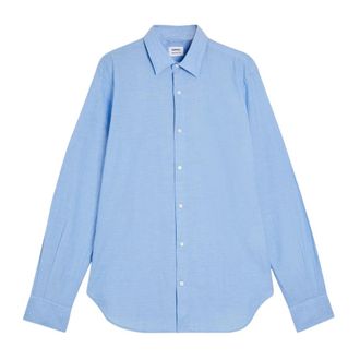Aspesi Clear Blue Shirt - male - Aspesi - Casual Shirts - Blue - 2XL - Shirts