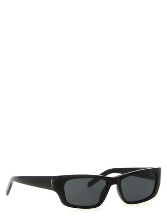 Saint Laurent Womens Black Acetate Sunglasses