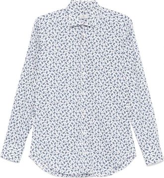 Etro Shirt met Paisleyprint van Katoen - Heren - Casual Overhemden - Veelkleurig - XL - Katoen - Overhemden