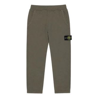 Stone Island Trousers - male - Stone Island - Sweatpants - Green - 6 Y - Kids