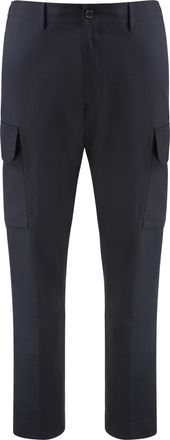 Paul Smith Mens Cotton Cargo-trousers - Black - Size 32 (Waist)