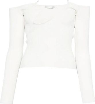 CHRISTOPHER ESBER Odessa Arced Knit Top