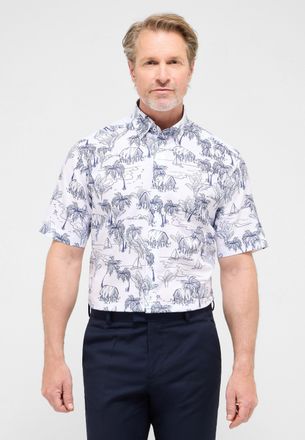 Eterna Kurzarmhemd »MODERN FIT« EASY IRON (bügelleicht)