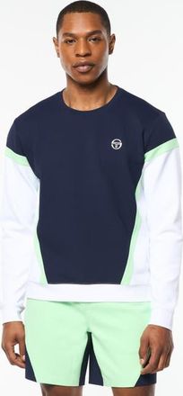 Sergio Tacchini Pagia Crewneck in Maritime Blue at Nordstrom, Size Xxx-Large
