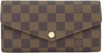 Louis Vuitton Pre-owned Long Wallet (Bi-fold) - Dames - Vintage Accessoires - Bruin - ONE Size - Vintage