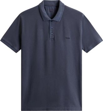 Woolrich Mackinak Katoen Piqu&eacute; Poloshirt - Heren - Polos - Blauw - S - Katoen - Tops