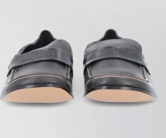 Maison Margiela leather monk shoes