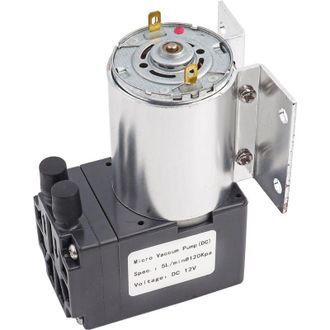 OEM Mini Bomba De Vac&iacute;o Dc 12v 5l/min 120kpa, Bombeo Por Succi&oacute;n De Presi&oacute;n Negativa Con Soporte -crezuo