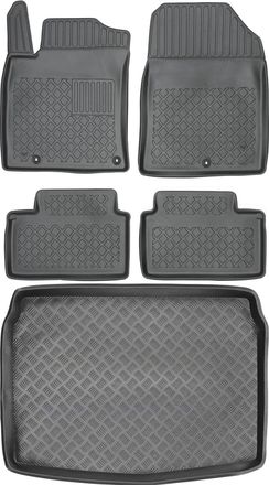 OEM Juego De Alfombrillas Para Coche Y Maletero Para Kia Ceed Iii Hatchback (2018)