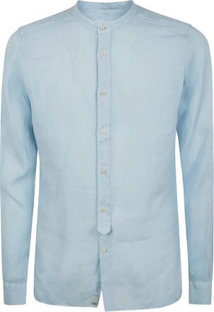 Tintoria Mattei Camicia in lino - Blu