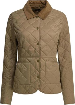 Barbour Deveron Quilted Jacket - Dames - Zomerjassen - Beige - L - Jassen