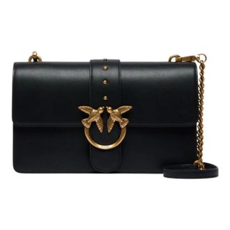 Pinko Cross Body Bags, female, Black, Size: ONE SIZE Love One Classic Bag