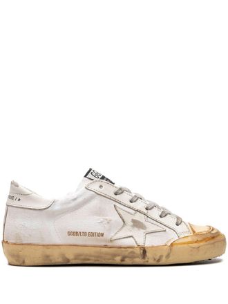 Golden Goose Super-Star Penstar White/Beige sneakers - Wit