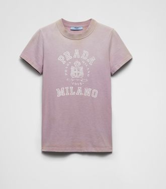 Prada Printed jersey T-shirt