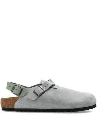 Birkenstock Tokio II suede clogs - Grey