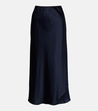Dorothee Schumacher Gonna Sense Of Shine in satin misto seta
