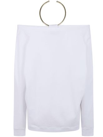 Darkpark Erin Necklace Off Shoulder Top