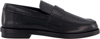 Alexander McQueen Leren Zool Jupiter Schoenen - Heren - Loafers - Zwart - 41 EU - Schoenen