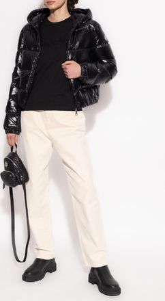 Moncler T-shirt With Logo, Womens, Black