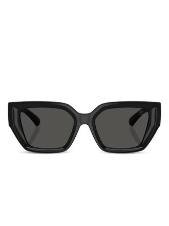 Burberry Sunglasses Zonnebril met geometrisch montuur - Zwart