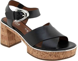 Aerosoles Zephyr Leather Heeled Sandal