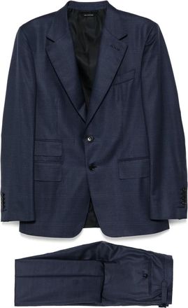 Tom Ford Completo a quadri - Blu